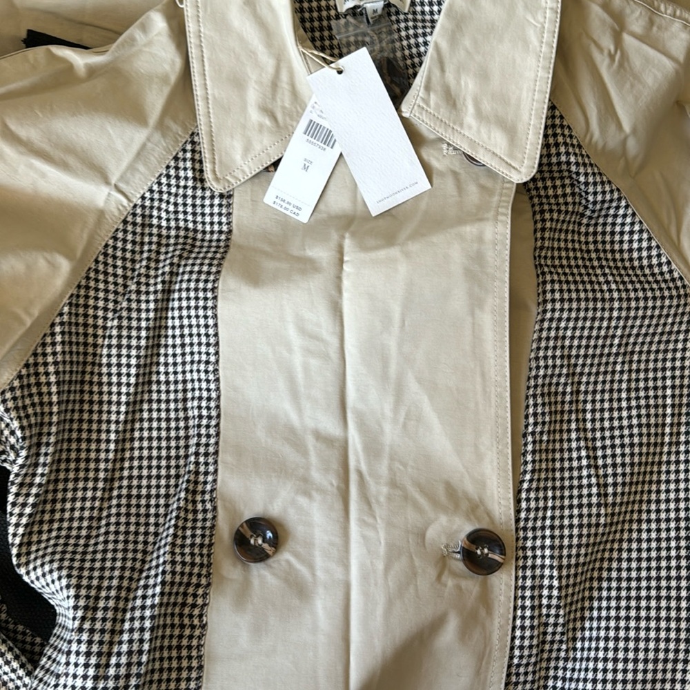 Anthropologie Moon River Natasia Trench Coat - Picture 16 of 16